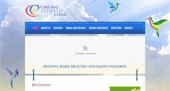 Desktop Screenshot of chicagopedsclinic.com